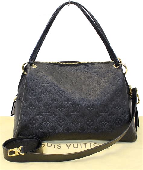 louis vuitton leather bag.